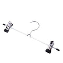 10pcs Stainless Steel Trousers Rack Clip Anti-Slip Clothespin Pants Clamp