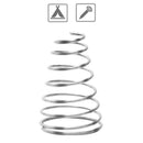8X Durable Tent Rope Tensioners Fishbone Deck Anchor Peg Stakes  L