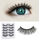 Waterproof Magnetic Eyeliner + 5 Pairs Eyelashes and Tweezer Long Lashes KIT ~