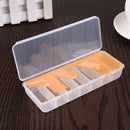 Large Travel Pill Cases Portable 7-Day Medicine Box Tablet Container(Orange