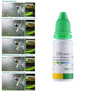 Carbon Dioxide CO2 Monitor Glass Drop Ball Checker Aquarium Solution PH Tes C8F2