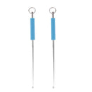 2pcs Stainless Steel   Hook Extractor Remover Disgorger for Large Fishes