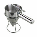 Stainless Steel Donut Cupcake Waffle Batter Funnel Pancake nice Dispenser