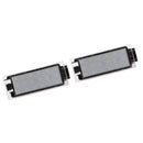 2 Pieces Replacement 6000K White 18LED License Plate Light Lamps For   Clio