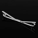 2Pcs Fashion Men Shirt Collar Brooch Tip Plain Tie Ball Pin Bar Clasp Clip