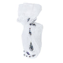 1Pc 3-Bead White String Door Curtain Divider Room Wall Window Blind Tassel Drape