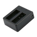 2in1 Dual Slot Battery Charging Cam Charger Camera Dock forEKEN SJCam SJ4000 TE