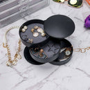 4-Tier Jewelry Organizer Box Tower Rings Earrings Storage Case Holder Neckl