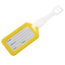 Luggage Tag Plastic Luggage Tag Yellow