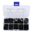 2X(500Pcs/Set Nylon Gasket M2-M10 Plastic Gasket Washer Flat Washer