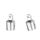 2xMarine Grade 316 Marine Stainless Steel Eye End Cap Bimini Top Fitting 1''