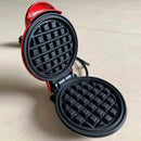 Mini Electric Waffle Maker Round Non-stick Baking Breakfast Egg Cake Frying Pan