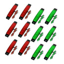 12Pcs Red Green Boat Navigation LED Stern Lights