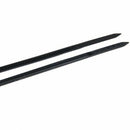 100Pcs 7.7 Inch Plastic Cable/Wire Zip Ties with Self-Locking Teeth - Black L9X8