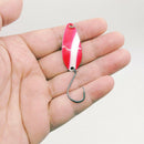 6 Pcs Fishing Spoon Spinner Koeder Metal Hook Hard Art Coating Colorful 6g