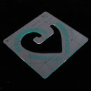 Square Acrylic Patchwork Quilting Ruler For Clothing Design 16.5cm