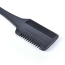 Double Sides Hair Razor Comb Hair Cutting Thinning Trimmer with Blades3 Kw