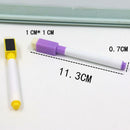 Markers Dry Magnet Magnetic Erasable Built In Rubber Whiteboard Pen Use