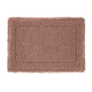 Plush Pet Hamster Cushion Mat Squirrel Blanket Guinea Pig Bed(Light Brown)