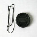 40.5mm Center Pinch Snap on Front Cap For Sony LJns Filters 55mm W/ String LJ