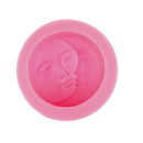 Sun Moon Faces Silicone Soap Molds Craft Molds DIY Handmade Soap Mould SP