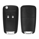 2 Buttons Key Shell Replacement for Chevy Buick Opel Blank Blade Key Case A