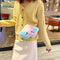 Lovely Plush Women Crossbody Bags Cartoon Chain Shoulder Handbag (Style 2)