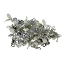 100pcs Flat Ear Clips Clips Earrings Jewelry