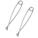 2pcs   Brace Mouth Spreader Spring Stainless Steel Fishing Tackle