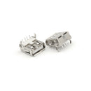 20pcs USB SMD 4Pin A Type Female Socket Jack Connector 90 degree Charging FT