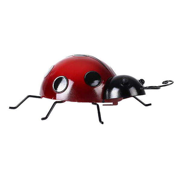 15Pcs/Set Ladybug Insect Ornament Home Garden Decor Wall Hanging Art Crafts 10cm