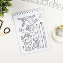 2pcs DIY Santa Claus Series Christmas Stamp Cutting Dies Silicone Seal (C) A