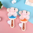 1Pc Lovely pig portable mini fan hand press cooling fan kids toys gifts JC,a