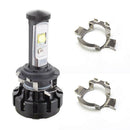 2pcs H7 LED Headlight Bulb Holders Adapters Socket for Benz BMW Audi VW