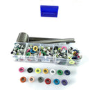 400pcs 3mm Metal Eyelet Rivets