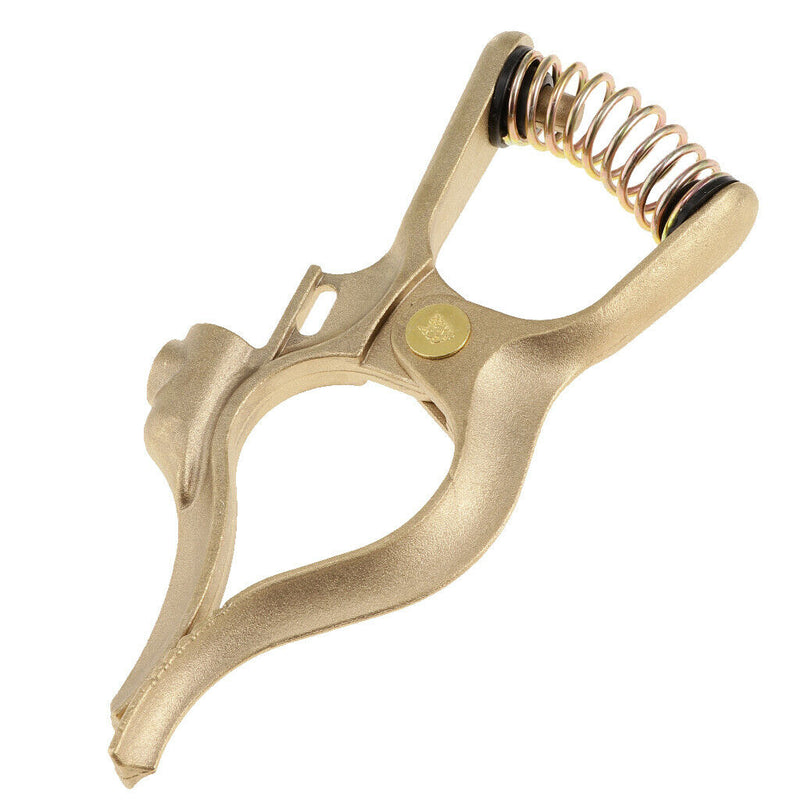 500A Welding Brass Ground Clamp Spring Earth Clip For MIG MMA TIG Welding