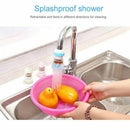 Faucet Water Filter,360 degree Rotation & Scalable Medical Stone Faucet Wat