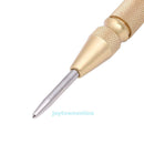 Adjustable HSS Automatic 5'' Center Punch Pin Spring Loaded Metal Drilling Tool
