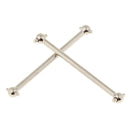 02003 Metal 61mm Shafts Dogbone Spare Parts 2Pcs For 1/10 HSP 94122 RC Buggy