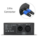 LED Light Controller Working Dc 5-24V Rgbw Dmx512 Decoder Dmx To Spi Si for