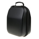 Black Carry Case Storage Bag Holder for Earphone Headphone 11x8.3x4.1 inch