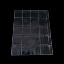 2 Pages 20 Pockets Plastic Coin Holders Storage Collection Money Album Cases.ES