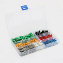 400X Isolierte Kabel Pin End Crimp Terminal Draht Kupfer Stecker Kit Praktisch