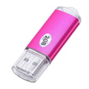 USB 2.0 Flash Pen Drive Disk Memory Stick Rose Red Storage Capacity:2GB
