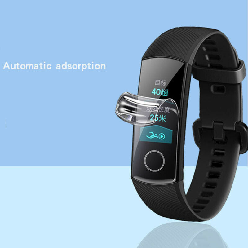 9pcs Shockproof Screen protector HD Clear Soft TPU Film for Huawei Honor Band 5