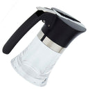 Glass Oil Vinegar Dispenser Bottle with Non-slip Handle for Kitchen Cruet