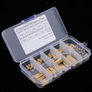 270X M2 Brass Standoff Circuit Board PCB Nut Spacer Screw Assortment Kit