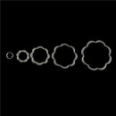 7Pcs Lovely Flower Circles Cutting Dies Scrapbook Embossing Album Paper Craft LJ