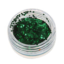 Lot 24 color sequin glitter deco chips nail manicure acrylic gel. X3Y9