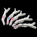 5x Plastic Hairdressing Salon Sectioning Barrette Crocodile Clip Hairpin